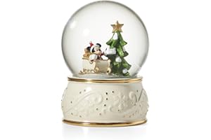 Lenox 896328 Mickey Mouse Snow Globe, Christmas & Holiday Decor