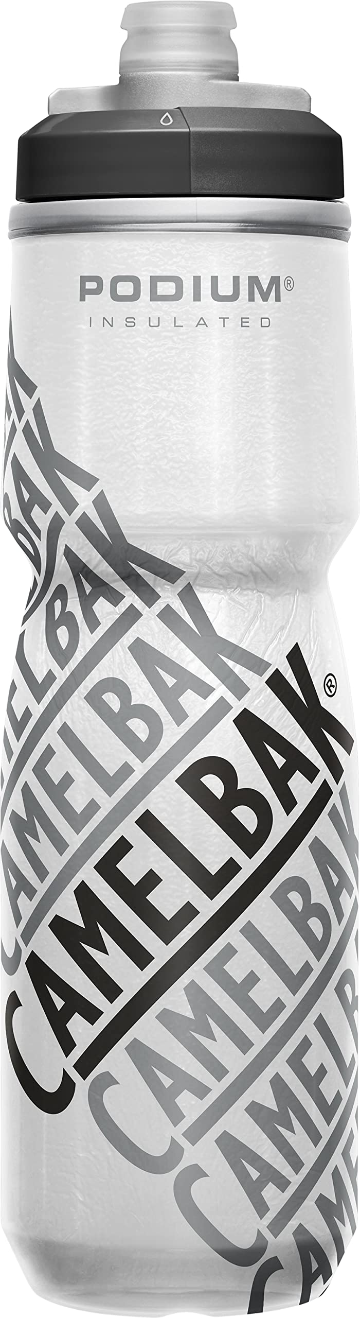 Camelbak Podium Chill 710ml – bike bottle – double-wall insulation – Trutaste polypropylene – optimized cage fit – high flow rate – self-sealing cap – Race Edition, size: OS — image 1