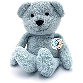 Thermal-Aid&reg; (Buckley The Blue Bear) &ndash; Washable Heating Pad &amp; Ice Pack &ndash; Plush Hot/Cold Pack with Natural Corn Filling &ndash; Reusable Comfort