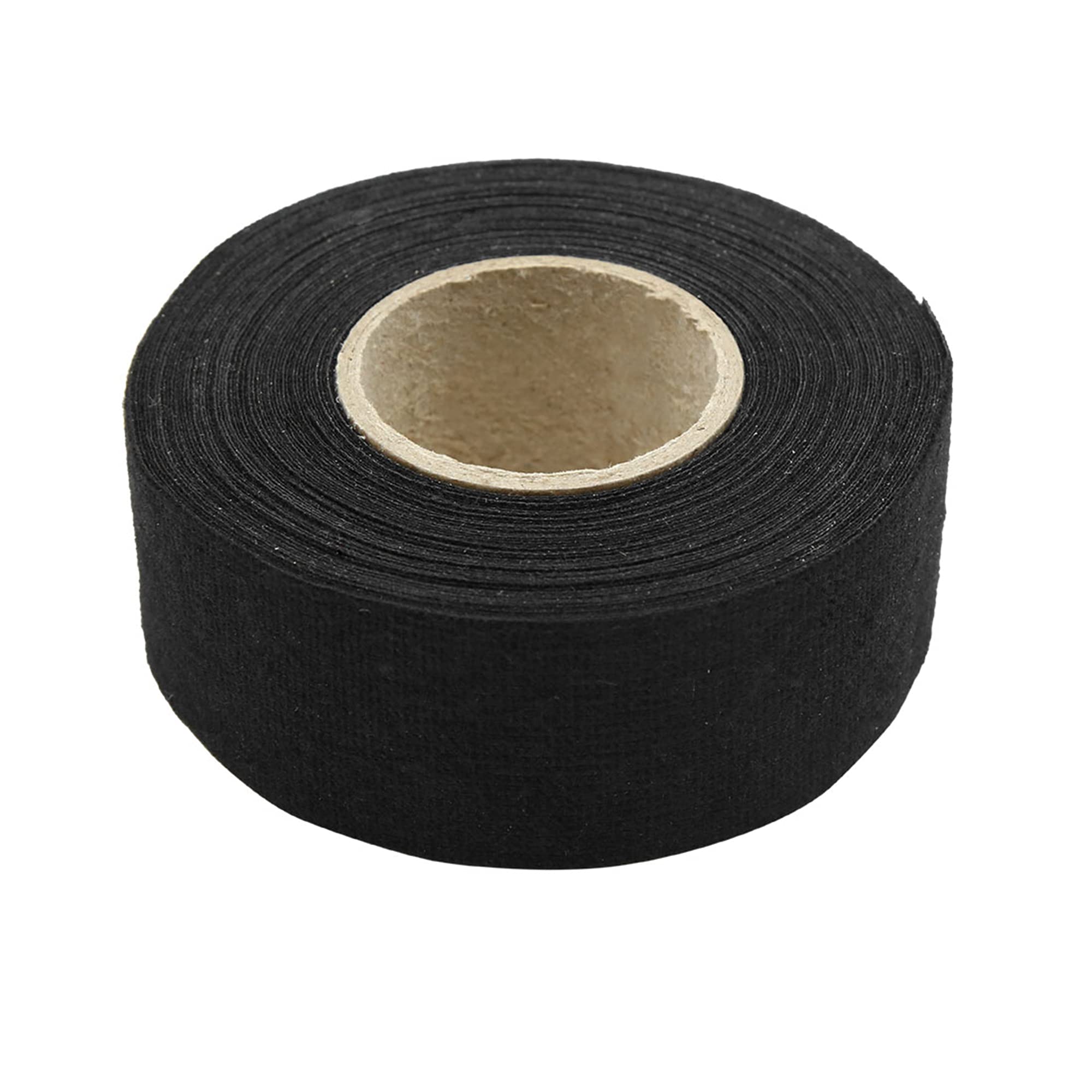 X AUTOHAUX Black Adhesive Cloth Fabric Car Wire Harness Looms Tape 32mm x 15m