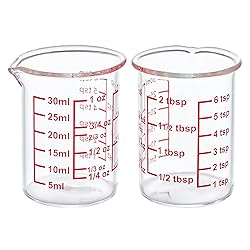 High Borosilicate Glass Measuring Cup-V-Shaped