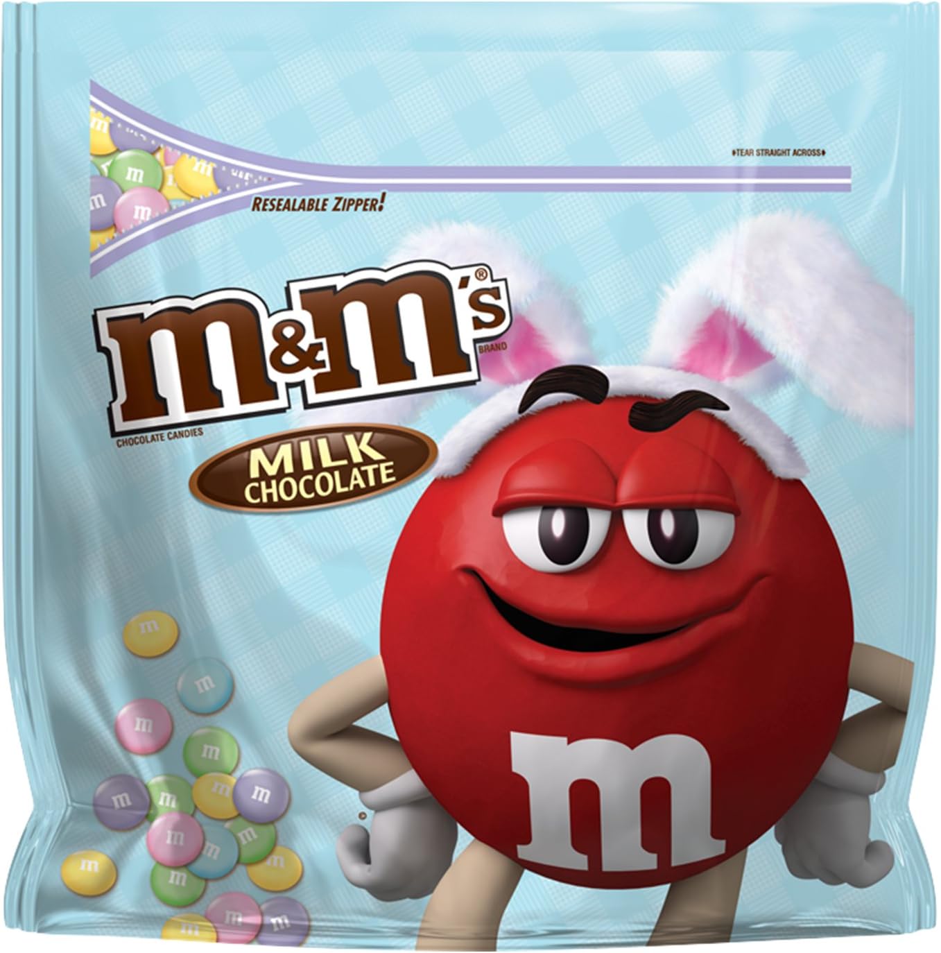 M&M'S Easter Blend Milk Chocolate Candy Party Size 42Ounce Bag Amazon