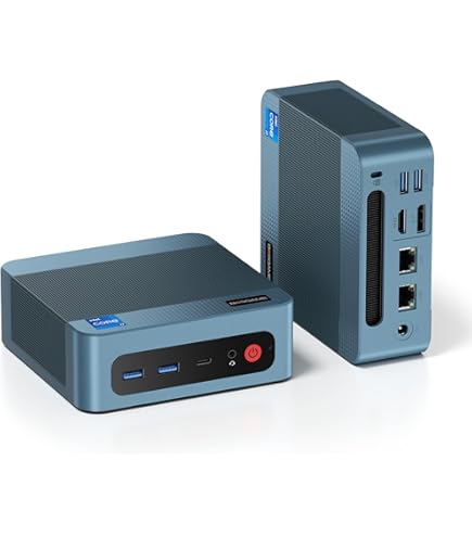 BOSGAME P2 Lite Mini PC - Intel Core i5-12600H, 32GB DDR4, 512GB