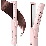 Airflow Hair Straightener, Quico 360° Pro Airflow Professional Styler Curling Iron and Hair Straightener 2 in 1, Recovers Dam