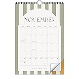 Aesthetic 2025-2026 Wall Calendar - Runs from May