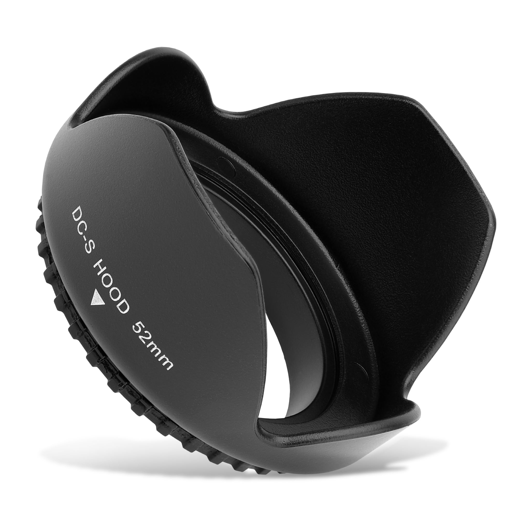 CELLONIC Ø 52mm Lens Hood Compatible for Ø 52mm Plastic Screw-in Flower/Tulip/Petal Sun Shade Protector Cover