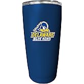 Delaware Blue Hens 16 oz Insulated Stainless Steel Tumbler Straight - Navy. Officially Licensed Collegiate Product