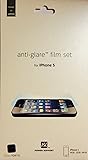 Power Support HD Anti-Glare Film Set Screen Protector For Apple iPhone 5S, 5C, 5 (Package Includes 2 Front Protector Films)