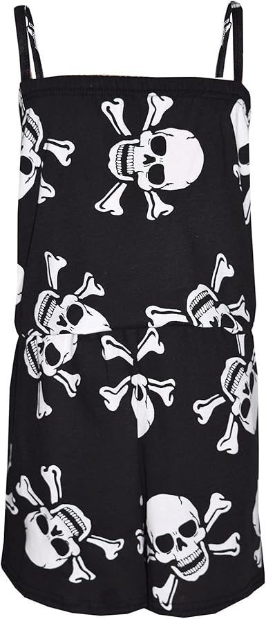 skull playsuit