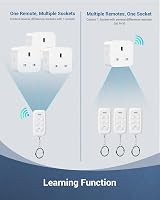 DEWENWILS Remote Control Sockets 100ft Range 2 Sockets 13A 3120W UHRS103A view 6
