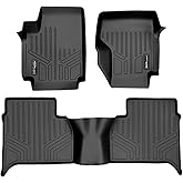 MAXLINER Floor Mats 2 Row Liner Set for 2011-2014 Volkswagen Amarok