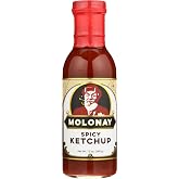 Molonay Tubilderborst Spicy Ketchup, 12 OZ