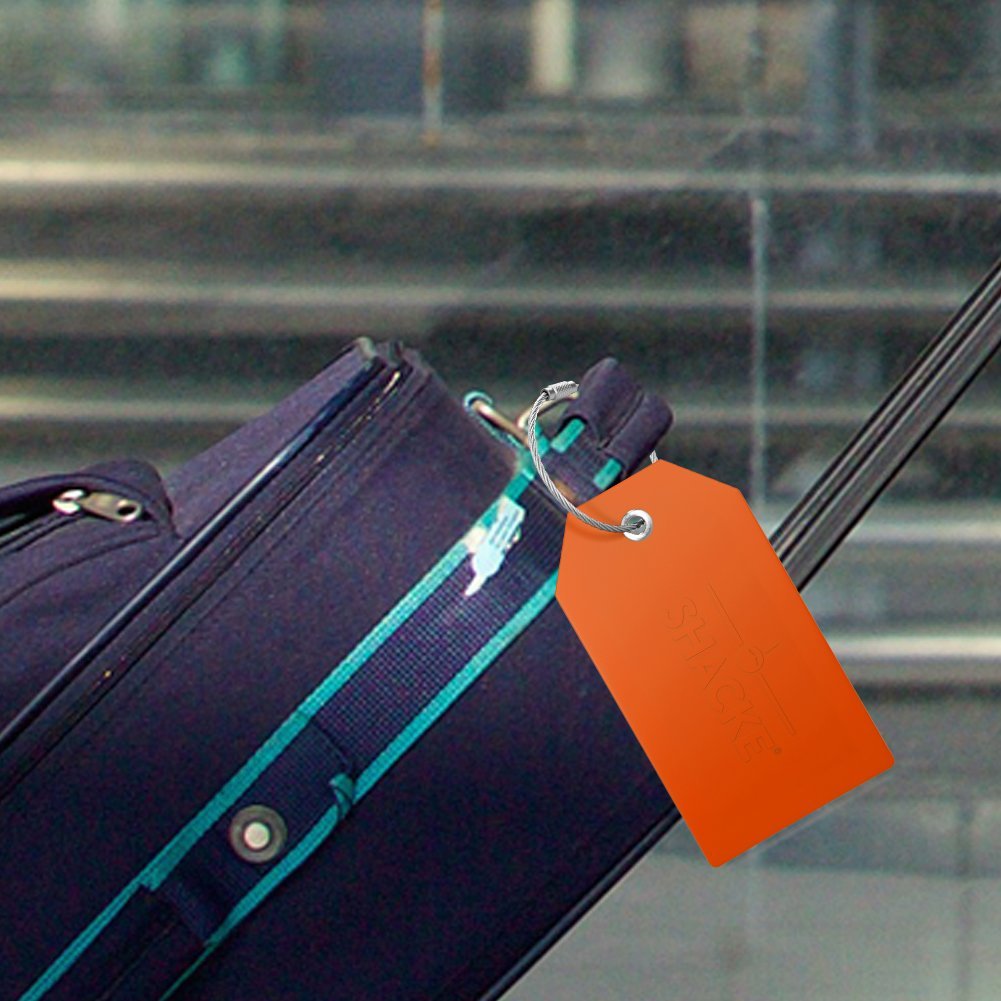 Luggage Tag Loops Stainless Steel Metal Wire Straps (20 pack) Buy