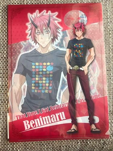 Amazon Co Jp 転生したらスライムだった件 転スラ キャラポップストア ナムコ 限定 クリアファイル ベニマル ホビー 通販