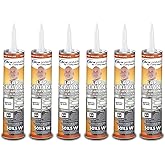 Dicor 501LSW-1, Lap Sealant Self-Leveling, White, 10.3 Ounce Tube (6)