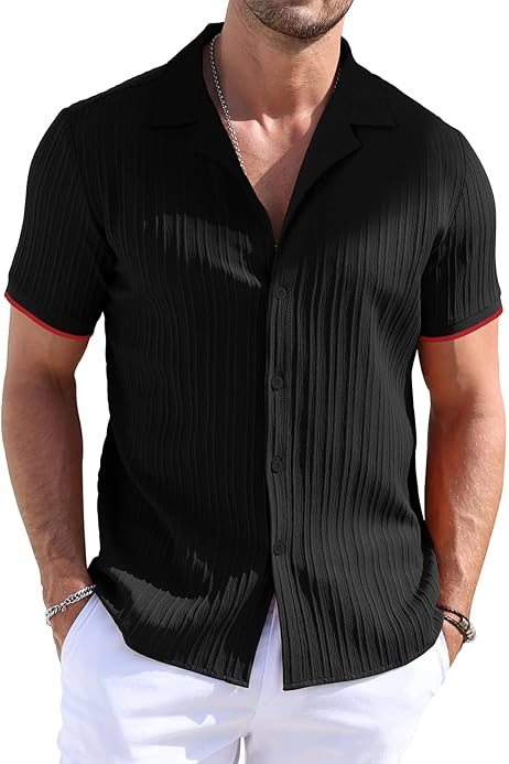 Amazon Camisa De Vestir Sin Mangas Camisas De Manga Corta A Rayas