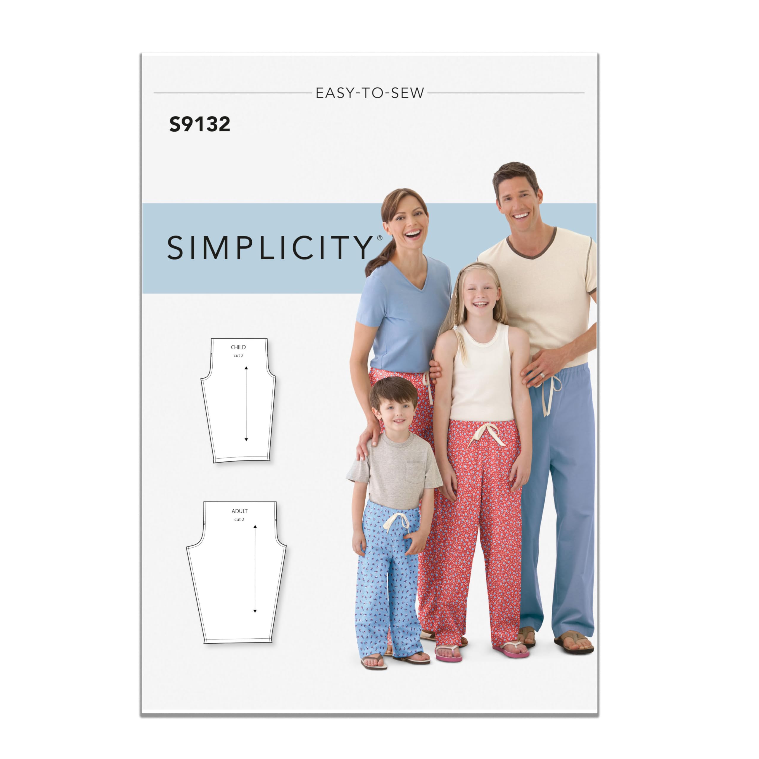 Simplicity Pattern L/XS-XL, Paper, Multicoloured