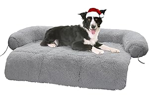 MUTTROS Dog Bed Medium Size Dog, Dog Bed Couch Cover, Calming Dog Bed, Washable Dog Mat for Furniture Protector, Perfect for Small, Medium and Large Dogs and Cats