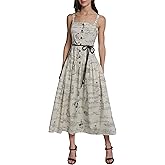 Karl Lagerfeld Womens Sleeveless Rope Belt A-line Maxi Dress