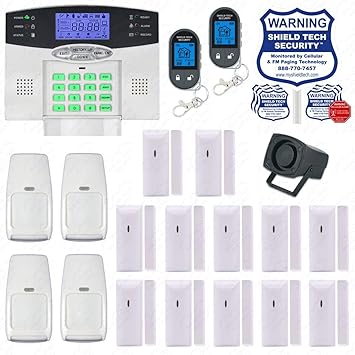 Amazon Com Wireless Burglar Alarm System Phone Line Auto Dialer Us Home House Smart Pstn Camera Photo