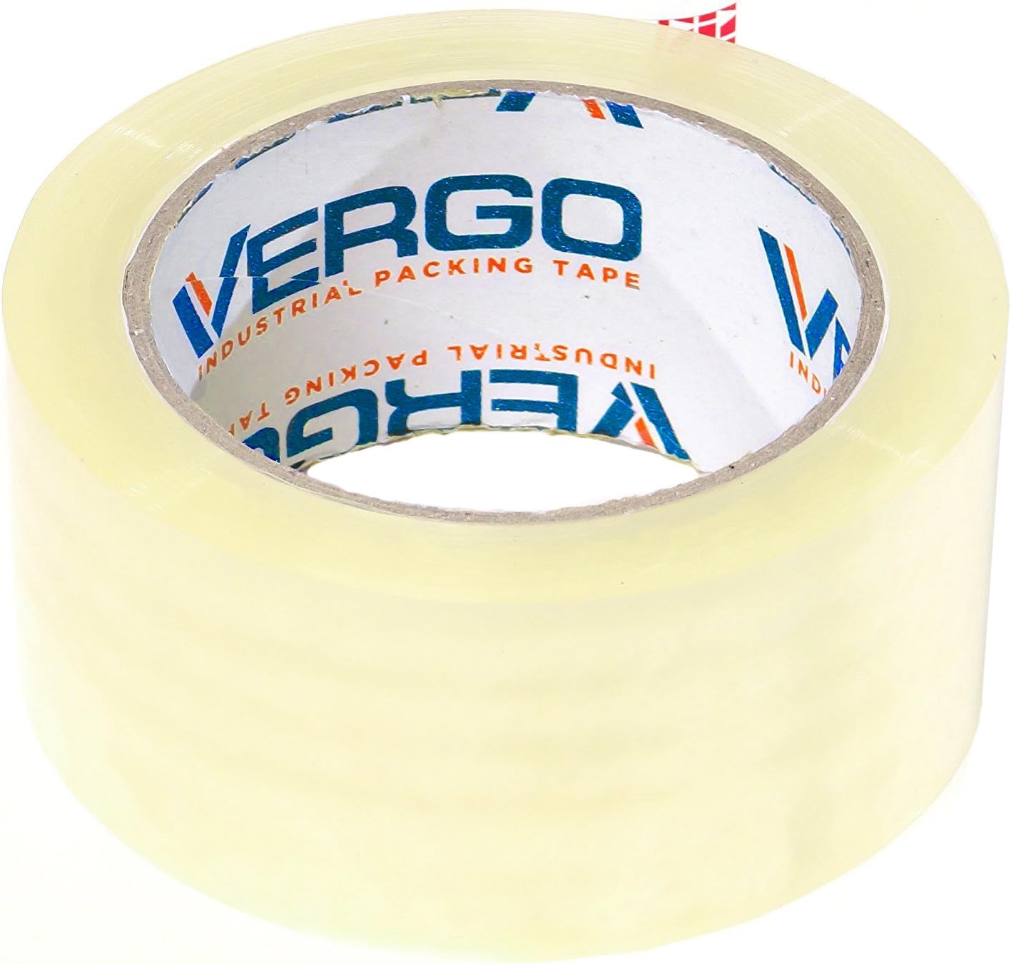 Vergo Industrial Heavy Duty Clear Packing Tape 2.7mil for Moving Packaging Shipping and Office (6 Pack) : Office Products