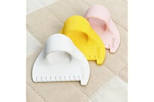 3 Pcs Sewing Seam Guide Ruler Template 3mm 4mm 5mm Set 3D Printed Plastic Quilting Measuring Tool Finger Wearable for DIY Pat