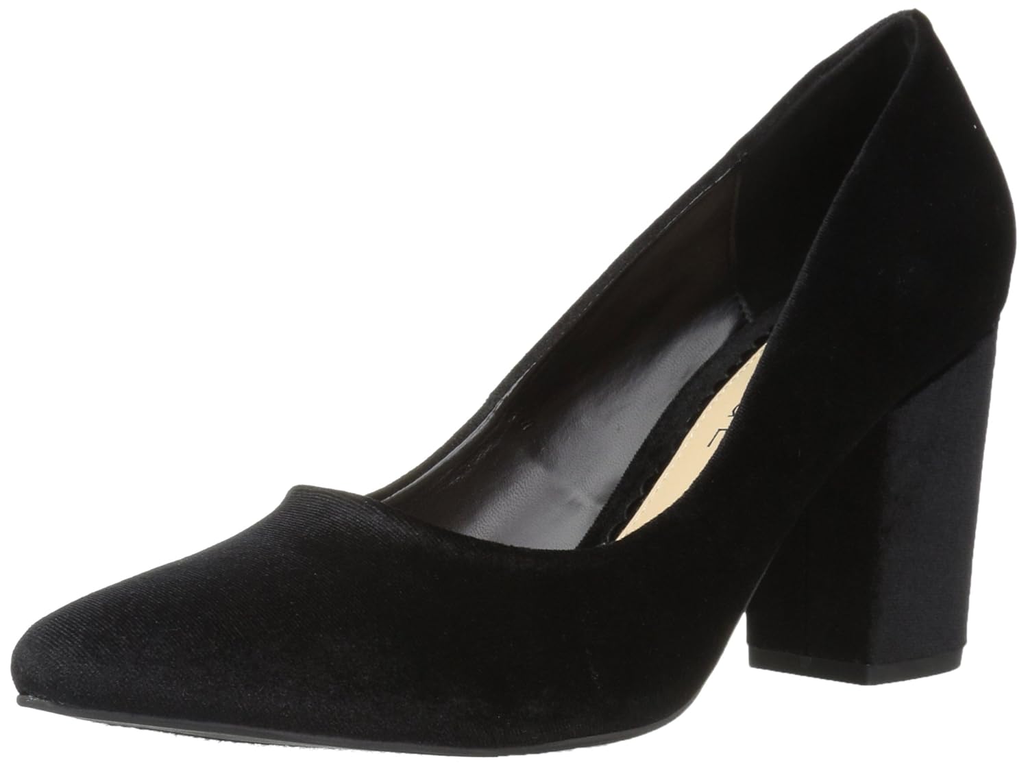 amazon black block heels