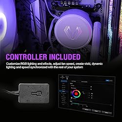 Vetroo V240 White Liquid CPU Cooler 240mm