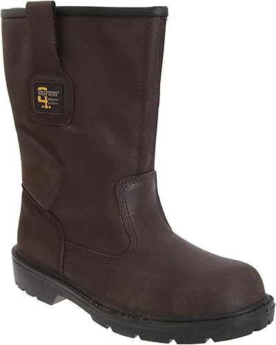 mens waterproof leather boots uk