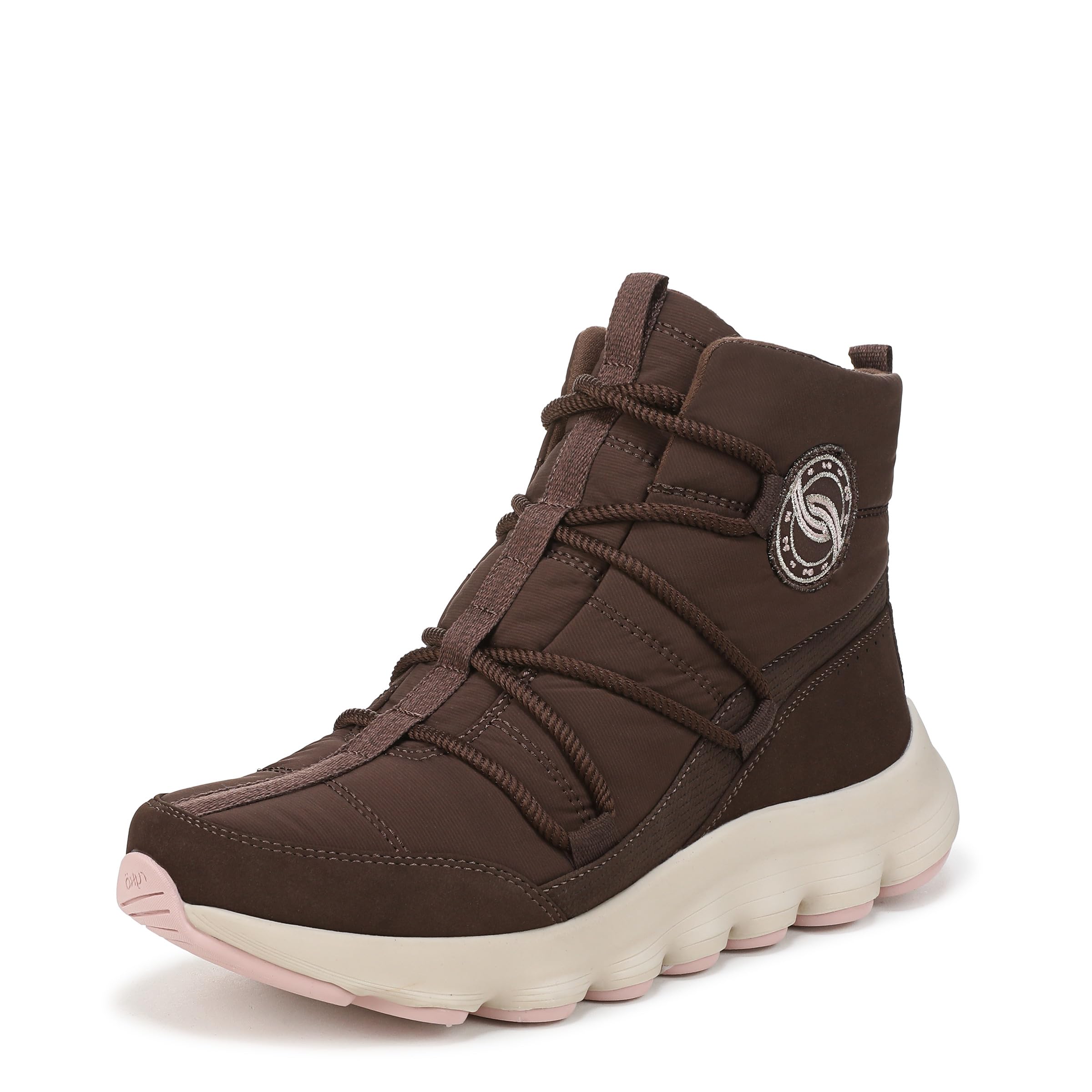 Ryka Women’s Podflow Boot Lace-Up Short Boots Chicory Brown 8 W