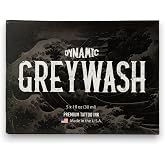 Dynamic Color Greywash Set, 4 Shades + Mixer, Made in USA Since 1990, 1 oz | Sterilized and lot-numbered for full traceability; established American brand trusted by artists worldwide