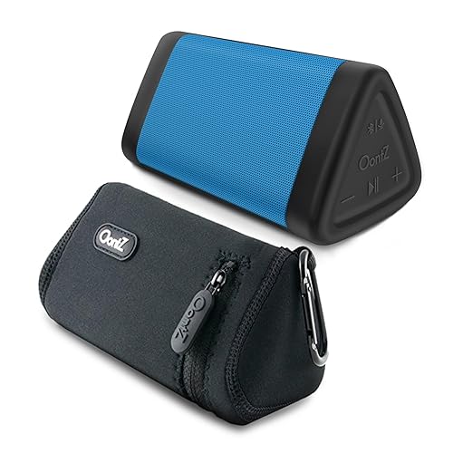 OontZ Angle Bluetooth Portable Speaker, Blue, Louder Volume
