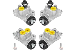 MAGORFAS Front Brake Wheel Cylinders Fit for Honda Foreman 400 450 4x4 ES S TRX400 TRX450 1998 1999 2000 2001 2002 2003 2004 45330-HN0-A01 45370-HN0-A01 - Full Set Left & Right ATV Drum Brakes