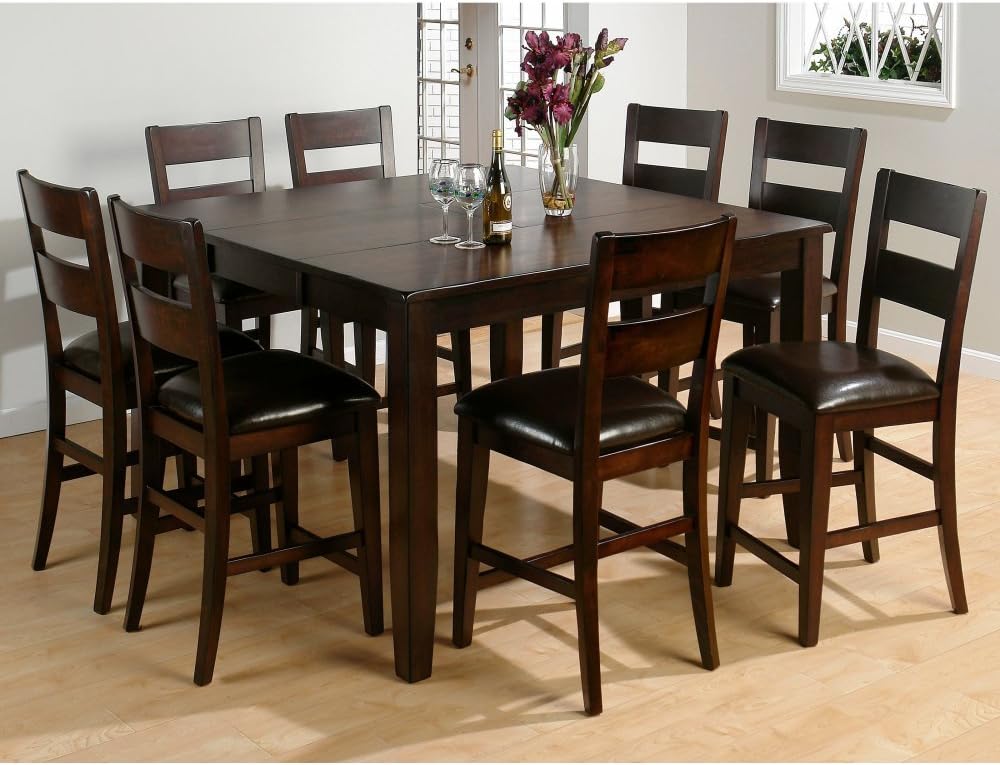 Jofran Rustic Prairie 9 Piece Counter Height Dining Set