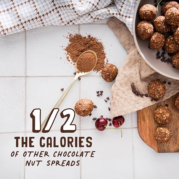 PBFIT 30 OUNCE PEANUT BUTTER POWDER CHOCOLATE FLAVOR, COCOA POWDERED PEANUT BUTTER SPREAD FROM REAL ROASTED PEANUTS AND COCOA, 6G OF PROTEIN 7% DV, GLUTEN-FREE, 70 CALORIES, 88% LESS FAT (PACK OF 1)