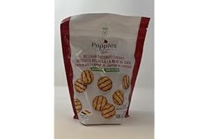 Poppies Gluten Free Belgian Coconut Cookies, 500g