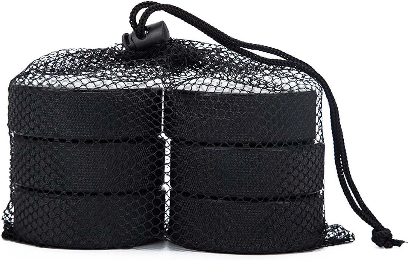 Faswin 18 Pack Classic Ice Hockey Puck with 3 Reusable Mesh Bag : Sports & Outdoors