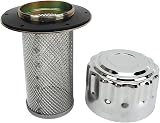 TKSE Hydraulic Oil Tank Filter Breather Cap Air Port Cleaner 0.5mm Hole view 7
