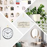 XIAO MO GU 162Pcs Heavy Duty Picture Hooks Kit for Hard Walls Gold view 7