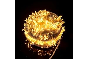 Starry Fairy Light String Decor - 32.8 FT 100 LED Plug-in Firefly Lights, Starry String Lights 8 Modes for Indoor/Outdoor Hom
