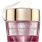 Estée Lauder Resilience Multi-Effect Night Tri-Peptide Face and Neck Cream Moisturizer | Plumping & Anti-Aging
