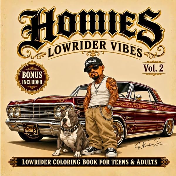 Amazon.com: Homies Chicano: Gangsta Chibi Style, Lowriders