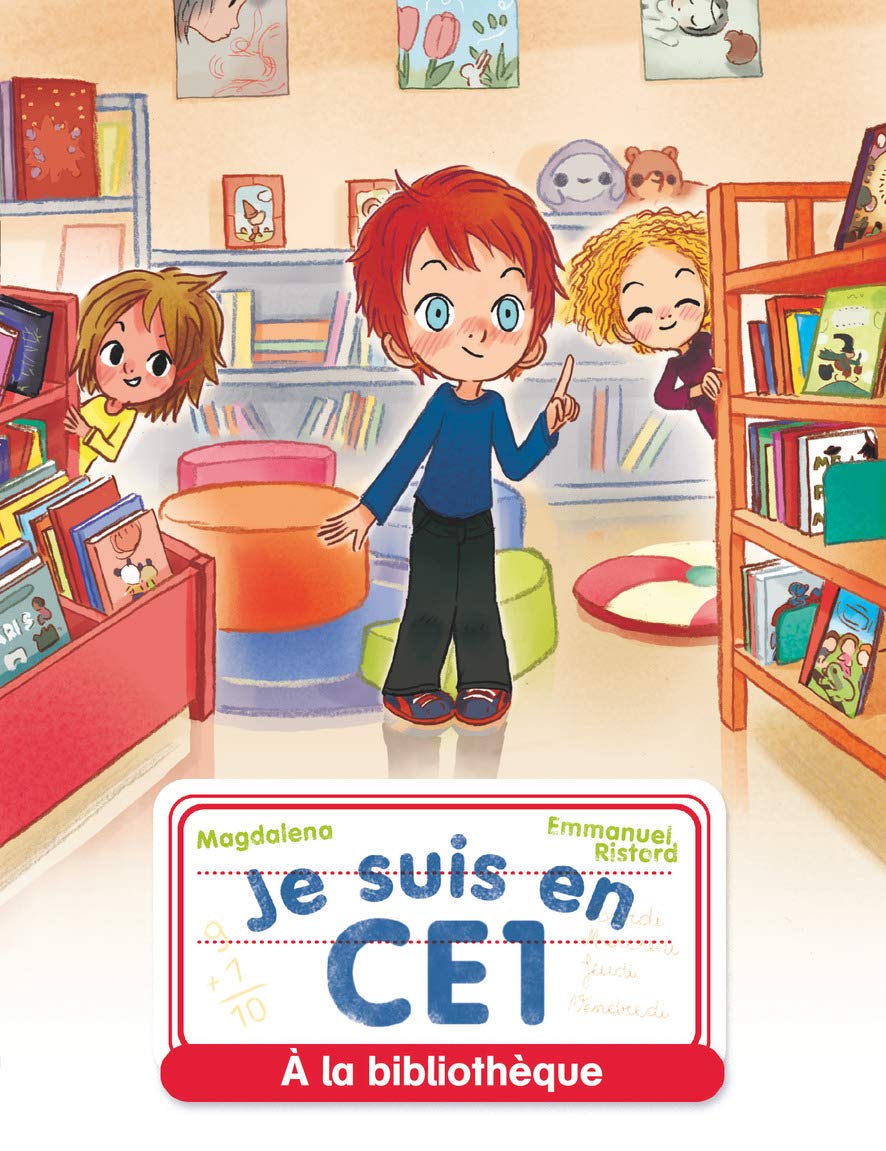 couverture de : &Agrave; la biblioth&egrave;que