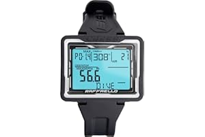 Cressi Scuba Dive Computer, Digital Compass, 3 Dive Modes, Wide Screen, Easy-to-Read Display - Raffaello: Made in Italy