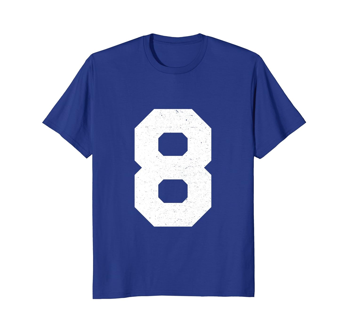 Jersey Number #8 Athletic Style Sports T-Shirt-anz