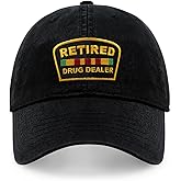 CHOK.LIDS Retired Drug Dealer Hat Dad Hat Cotton Baseball Cap Polo Style Low Profile PC101