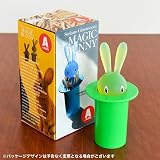Alessi Magic Bunny Toothpick Holder Green PMMA Designed by Stefano Giovannoni view 6