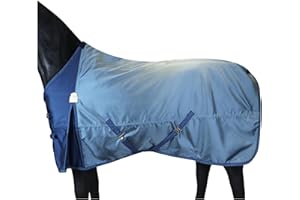 BARN & STABLE 1680Denier 3000mm/3000mvp Super Waterproof & Breathable Horse Blankets for Winter with 250g Fill