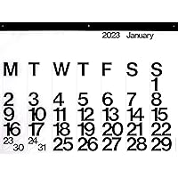 Stendig 2022 Wall, Office & Home Calendar, Authentic Original Design of Massimo Vignelli