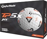 TaylorMade TM21 TP5x Golf Balls 12 Ball Pack White view 5
